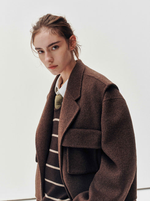 Rustic Wool Blazer